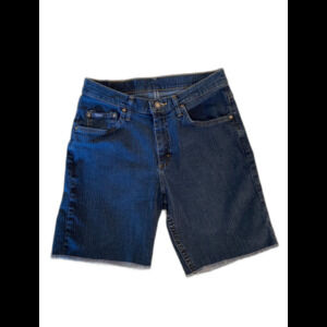 Riders Womens Denim Walking Shorts Size 10 Long Vacation Travel Cruise Poolside